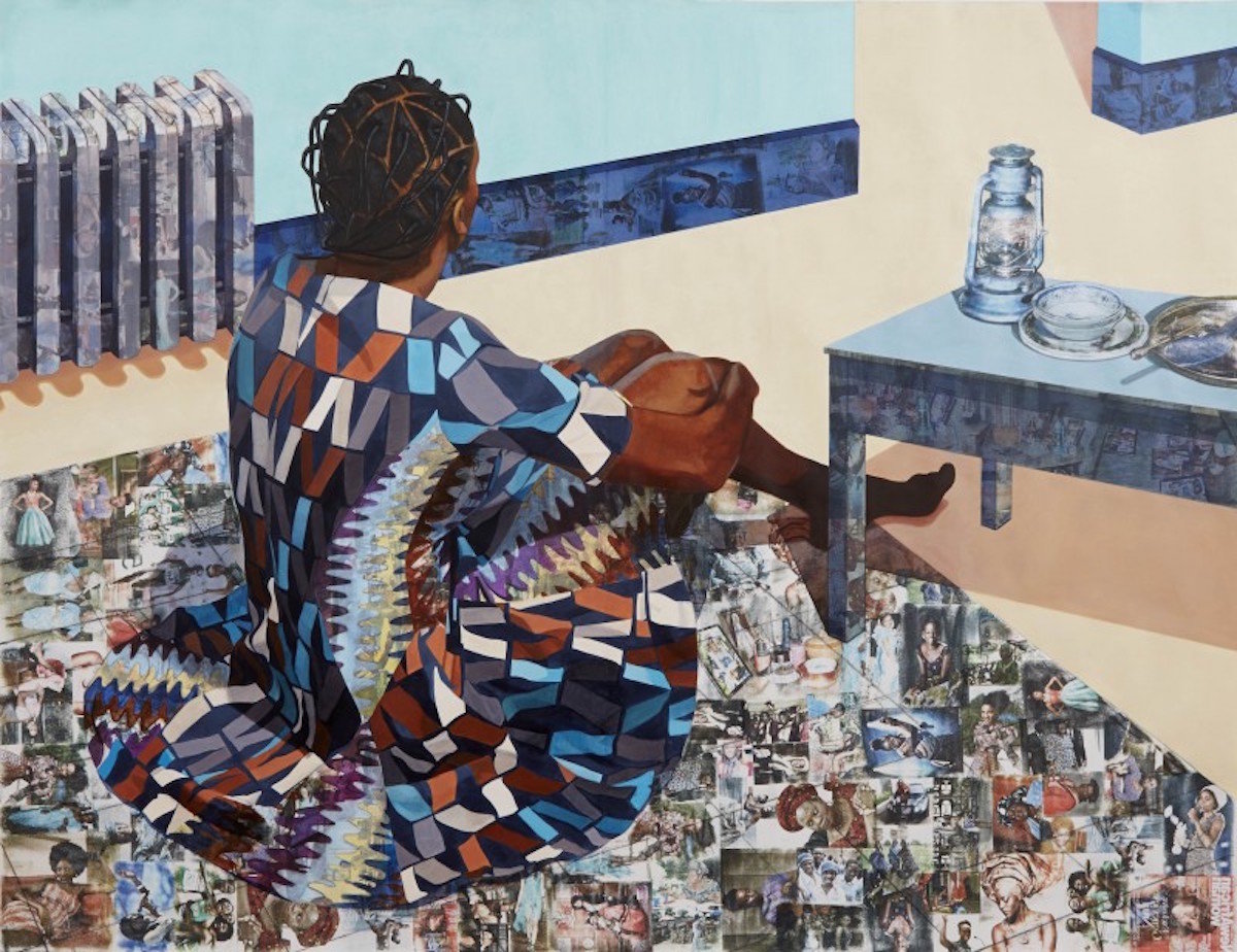 Njideka Akunyili Crosby the beautyful ones are not yet born nigerian artist