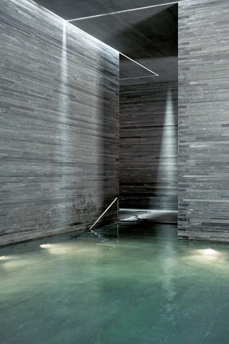 Therme Vals Peter Zumthor Helene Binet photographer