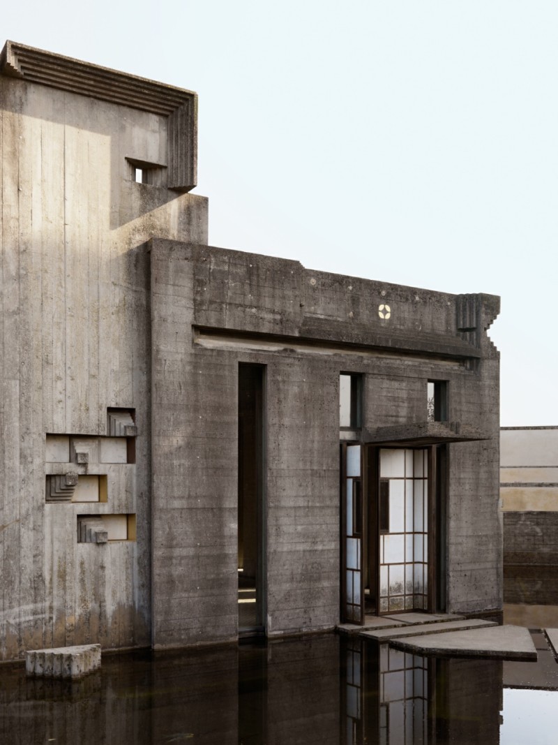 carlo scarpa brion family cemetery Olivier Amsellem photography