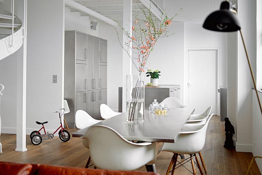 parisian loft festen architecture abimis kitchen