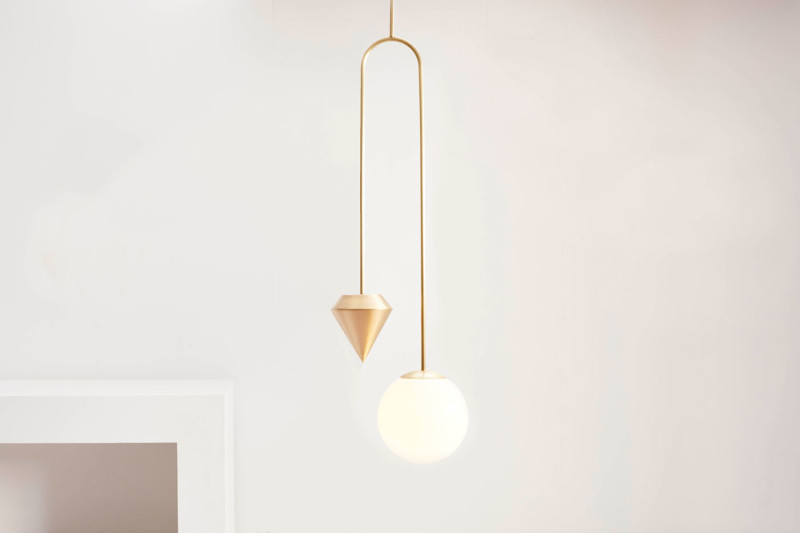 Anna Karlin Arc Light Short Plumb Light