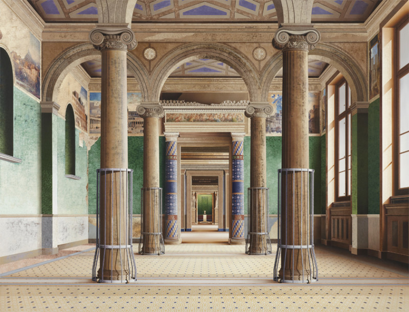ben johnsons photorealistic architectural paintings