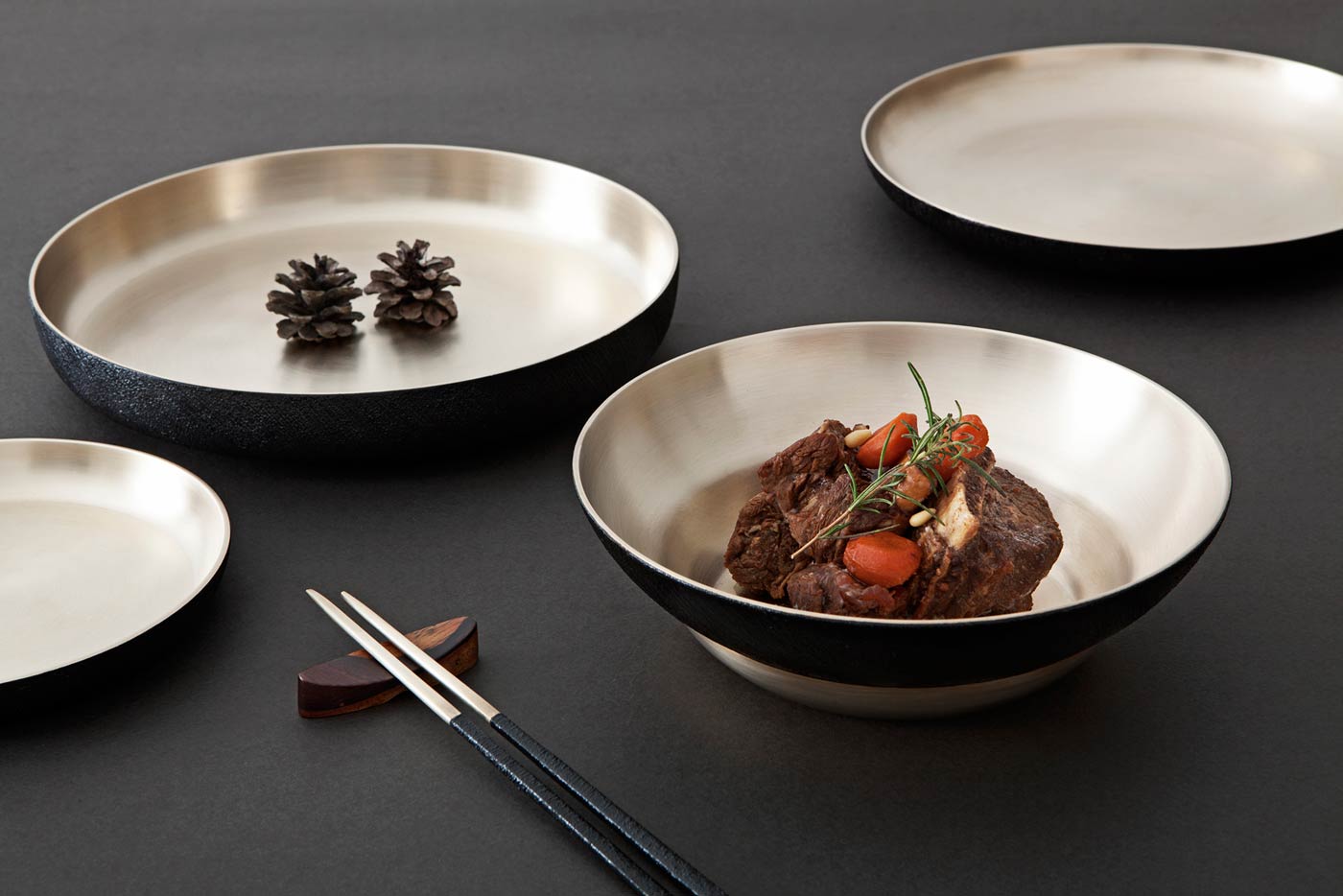 Source Custom Korean Dinnerware Luxury Chopsticks Dish Plate