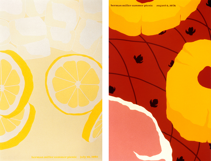 the herman miller summer picnic series posters