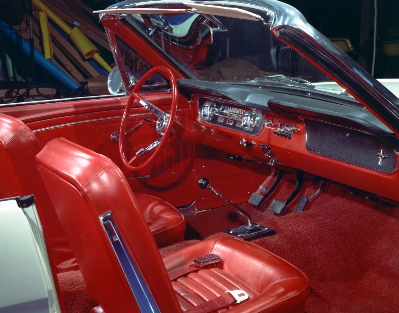 early Ford Mustang interior neg CN