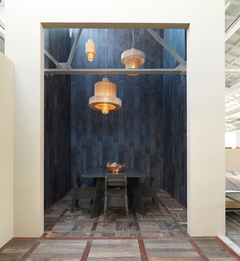 NLXL wallpaper materials piet hein eek burntwood trendland