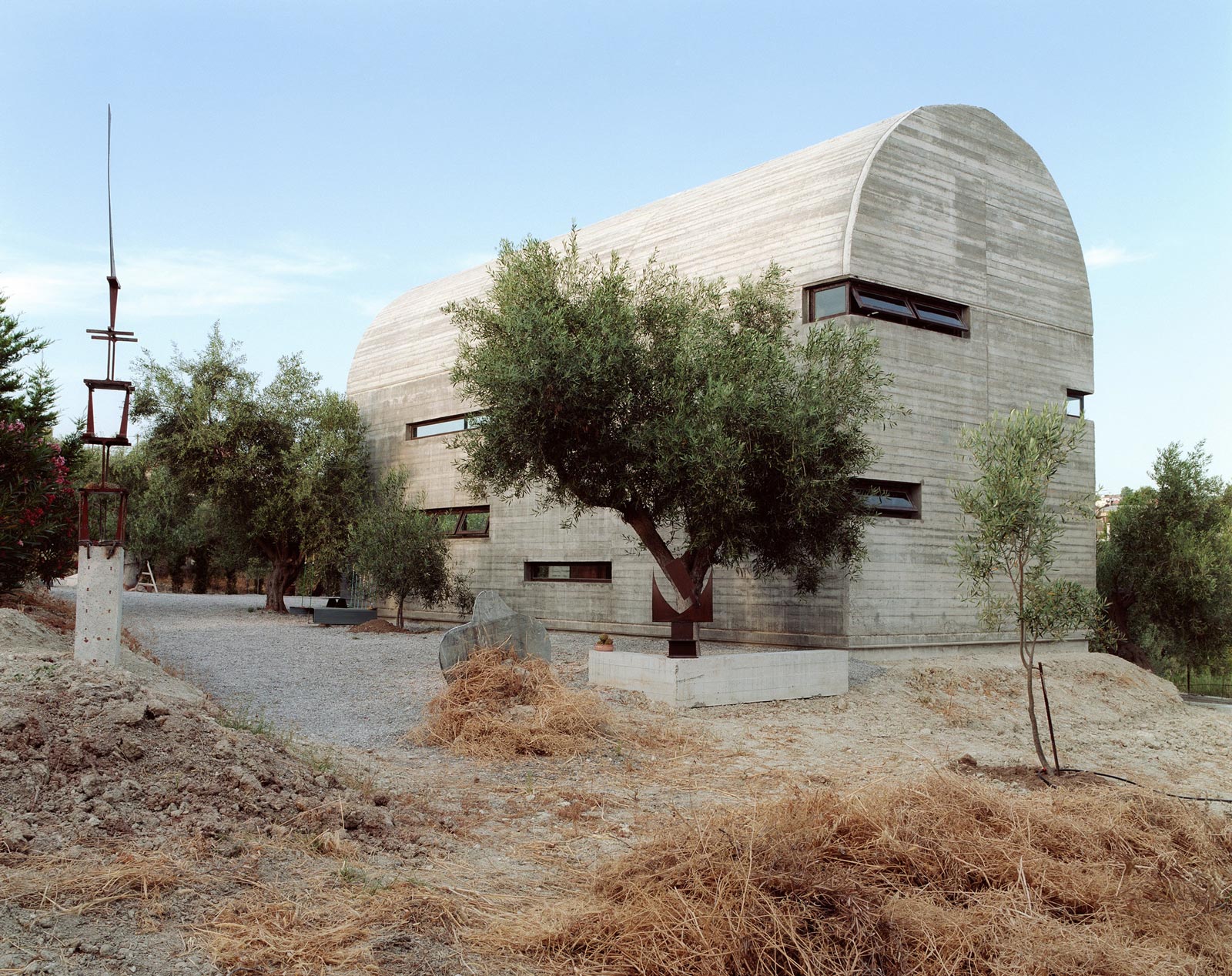 art warehouse in greece by a architecture