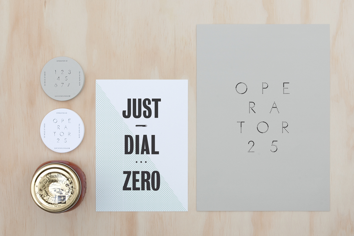 branding for operator cafe by pop pac