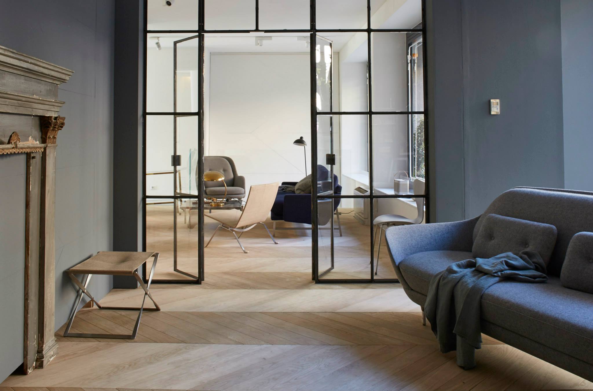 fritz hansen showroom apt milan trendland