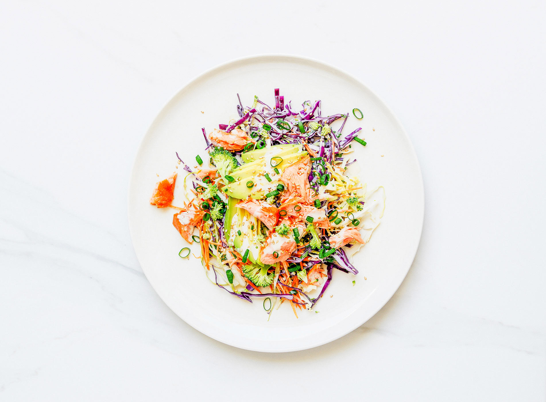 from the kitchen samlon slaw trendland recipe