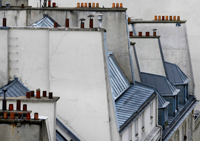 michael wolf paris rooftop photography