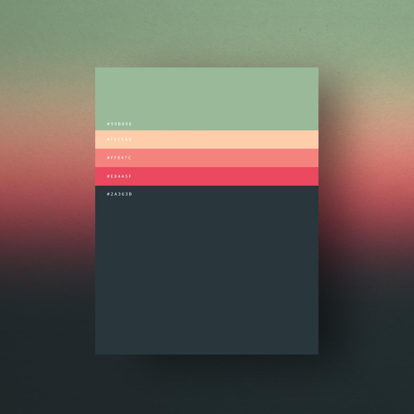 Minimalist Color Palettes Of 2015 Flat Color Palette Color Schemes ...