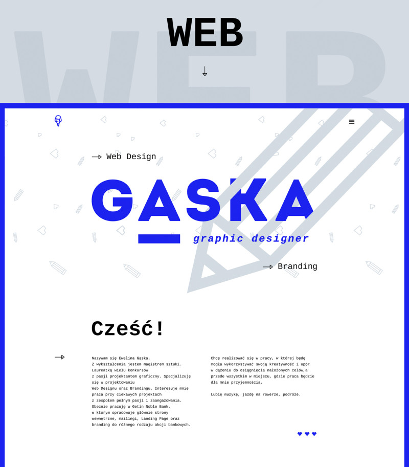 Ewelina Gaska graphic design project