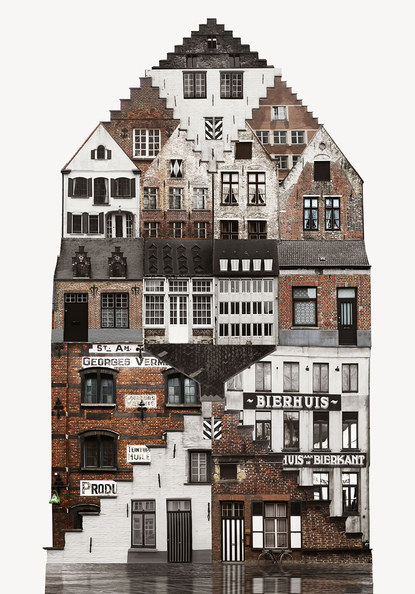 anastasia savinova architecture collages