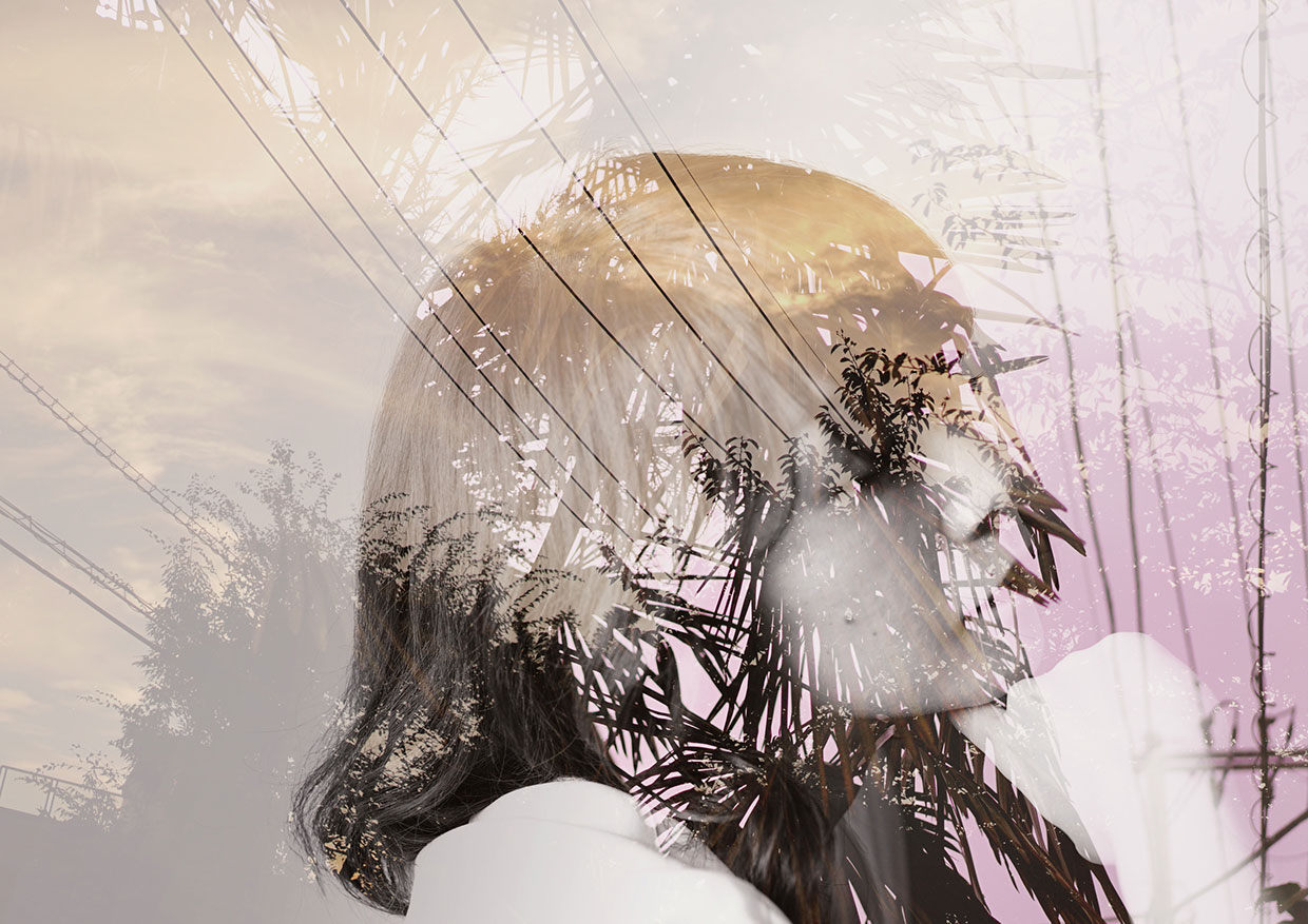 Gorgeous Double exposure by Miki Takahashi