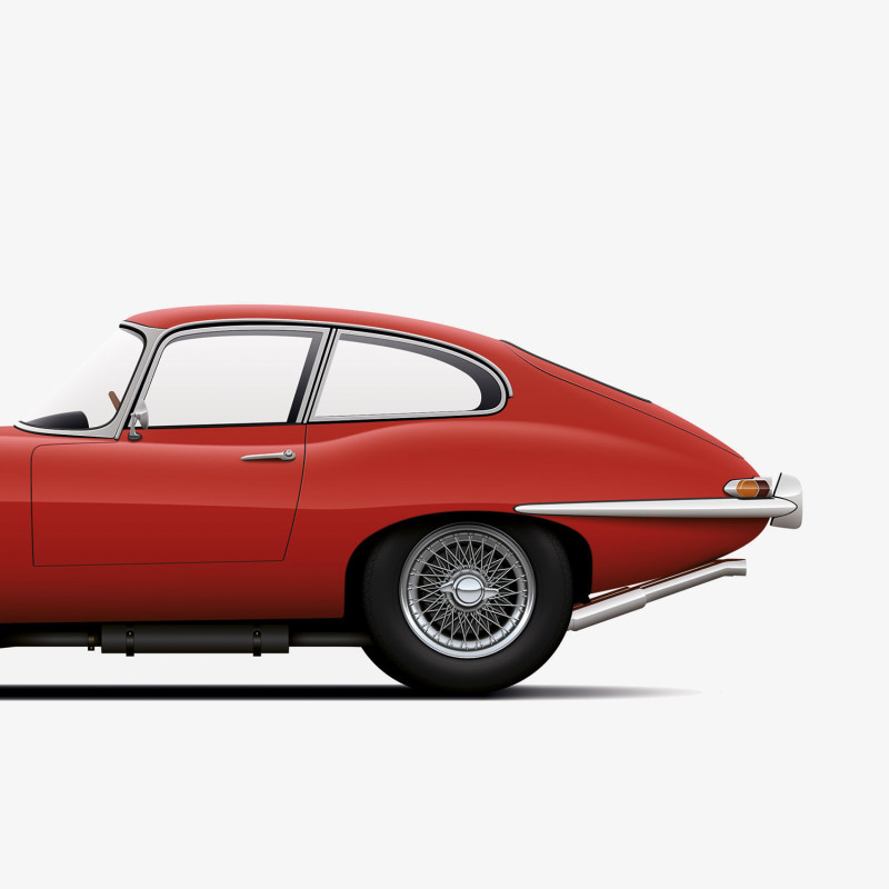 ptrl car classic posters etype