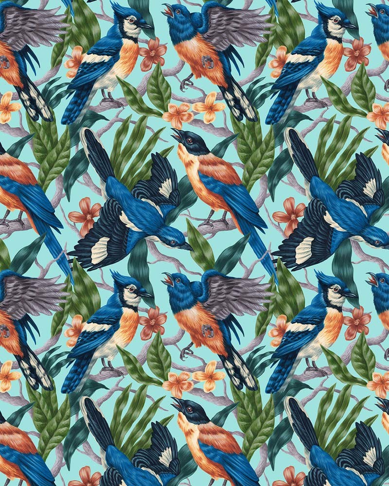 Saddo bird pattern