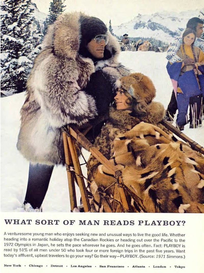 What sort of man reads playboy