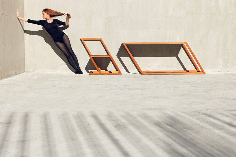 leaning furniture collection by xyz integrated architecture