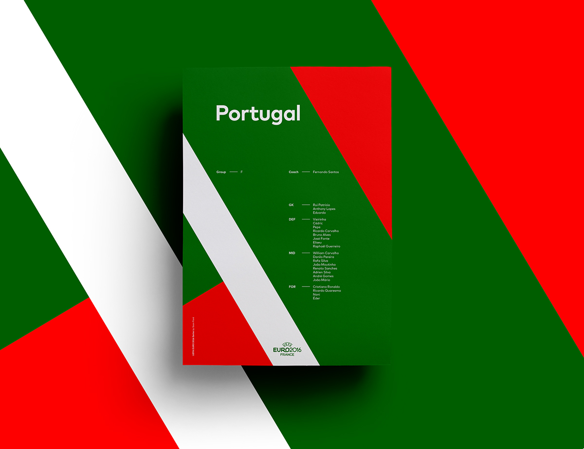 sean fords uefa euro poster series