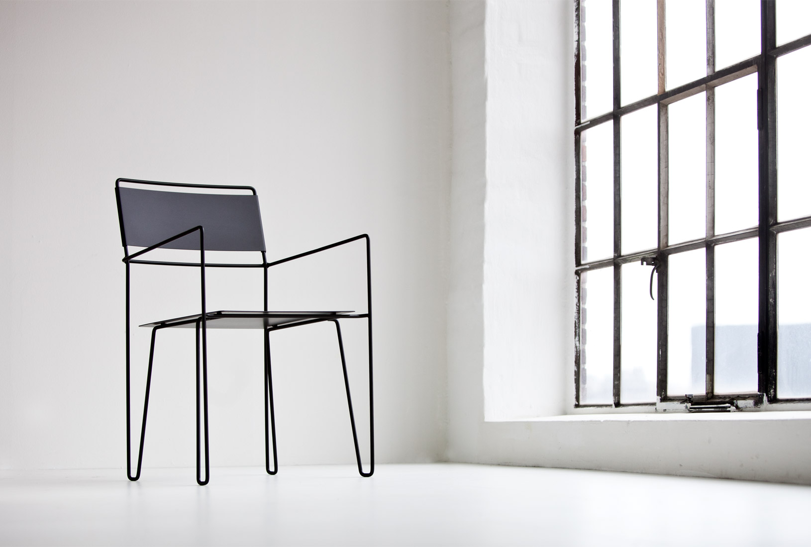 steel by gohlin chair