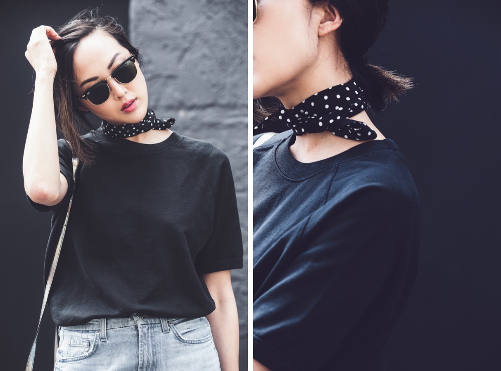 Choker on sale scarf trend