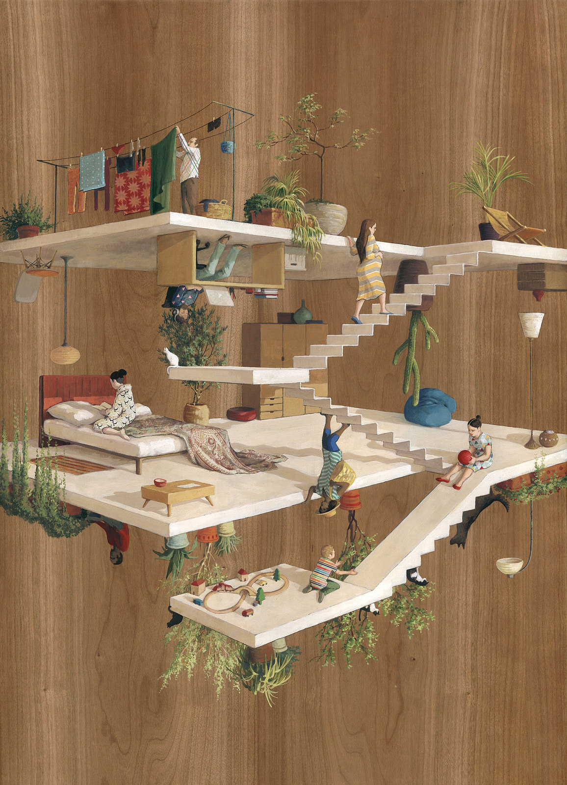 cinta vidal architectural paintings