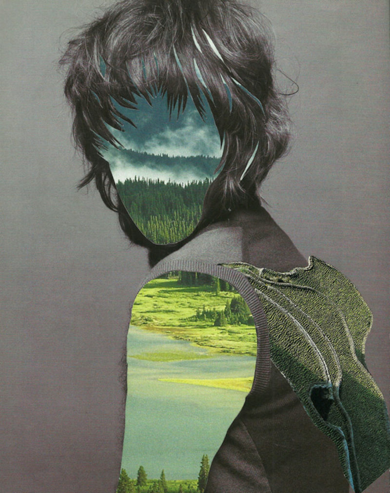 anna bu kliewer mixed media collages