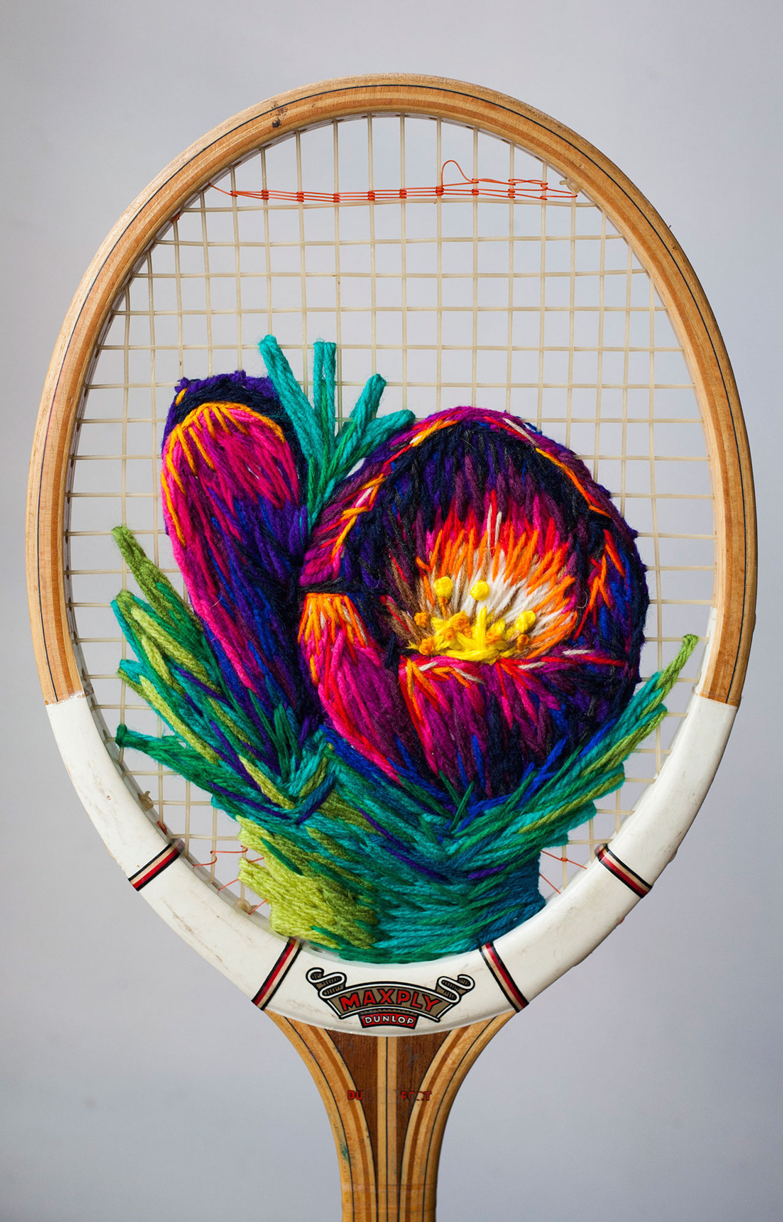 Danielle Clough Reimagines Sportswear and Athletic Gear in Vibrantly  Expressive Embroideries — Colossal