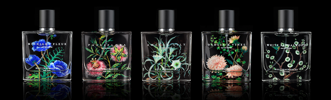 nest fragrances botanical packaging