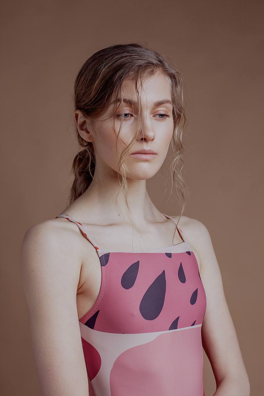 playful swimwear by collar looks like body paintings