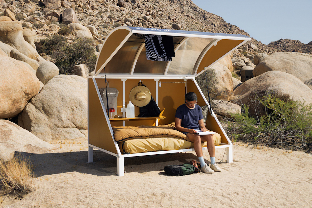 wagon community living project in the desert