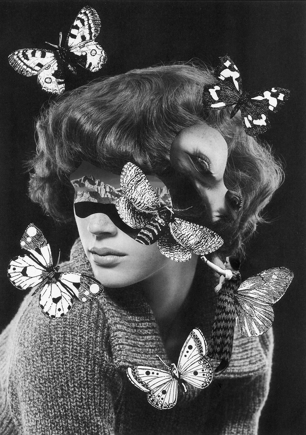 collages by rita zimmermann