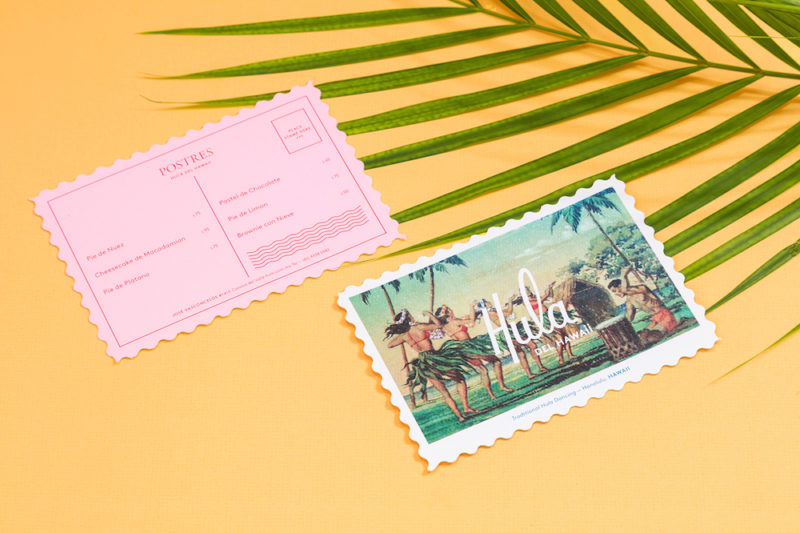 colorful branding for hula restaurant by parametro