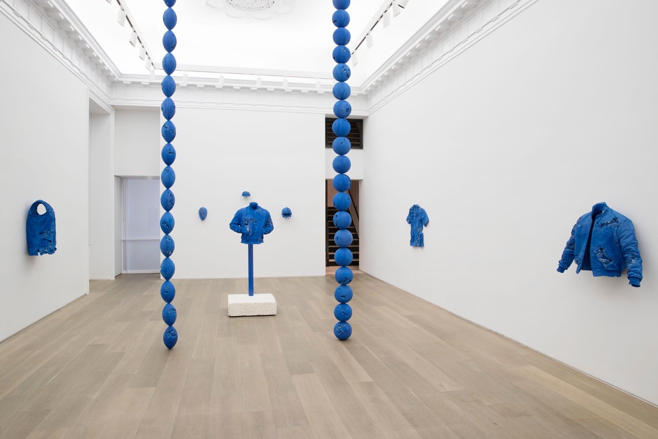 daniel arsham installation galerie perrotin