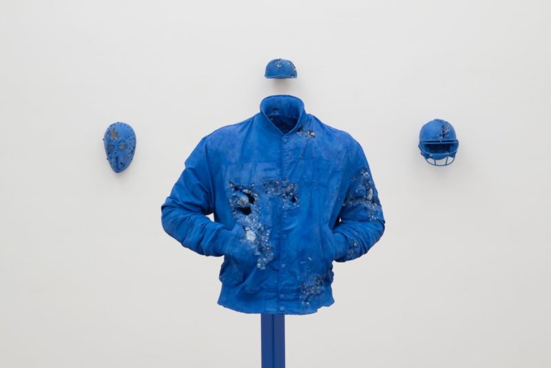 daniel arsham installation galerie perrotin