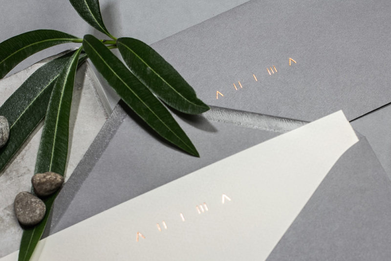 elegant branding for anima restaurant by hochburg design