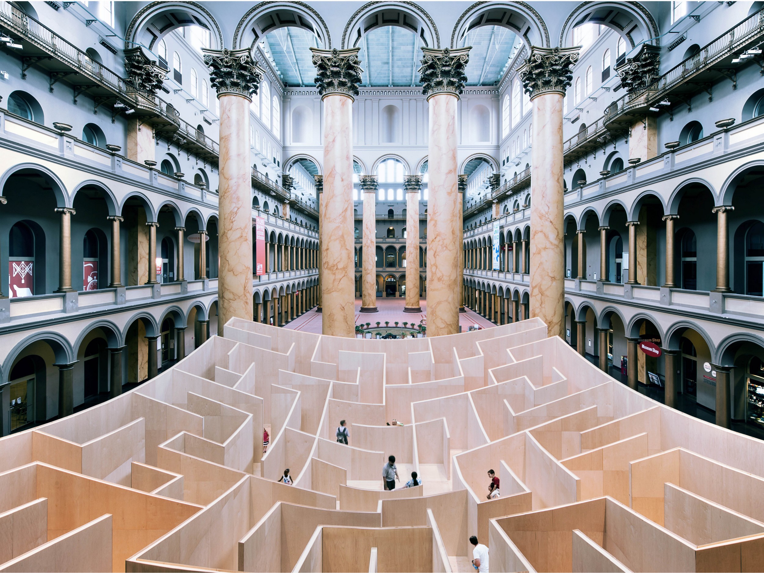 plywood maze by bjarke ingels group is a wonderful place to get lost In featured