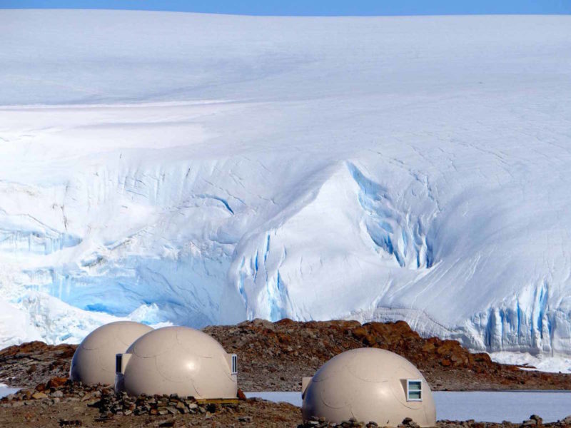 white desert exclusive campsite in antarctica featured