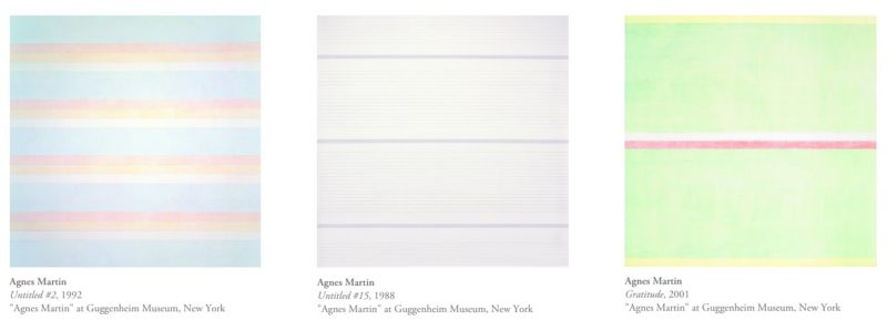 agnes martin collection guggenheim