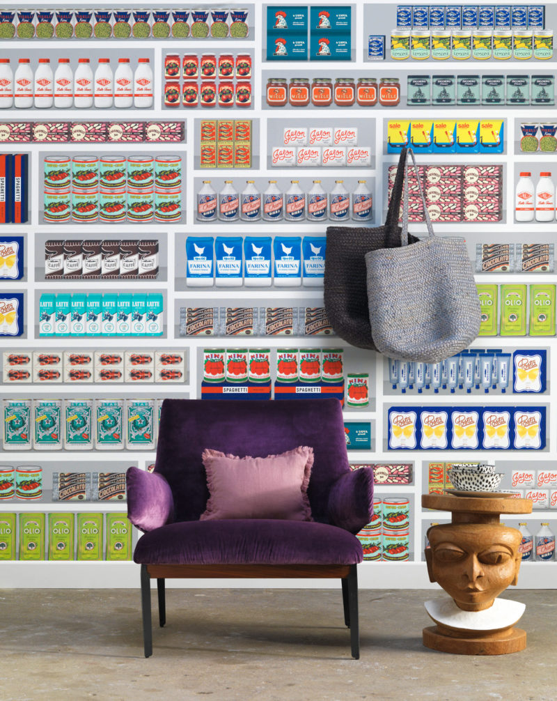 nlxl wallpaper Paola Navone Supermarket