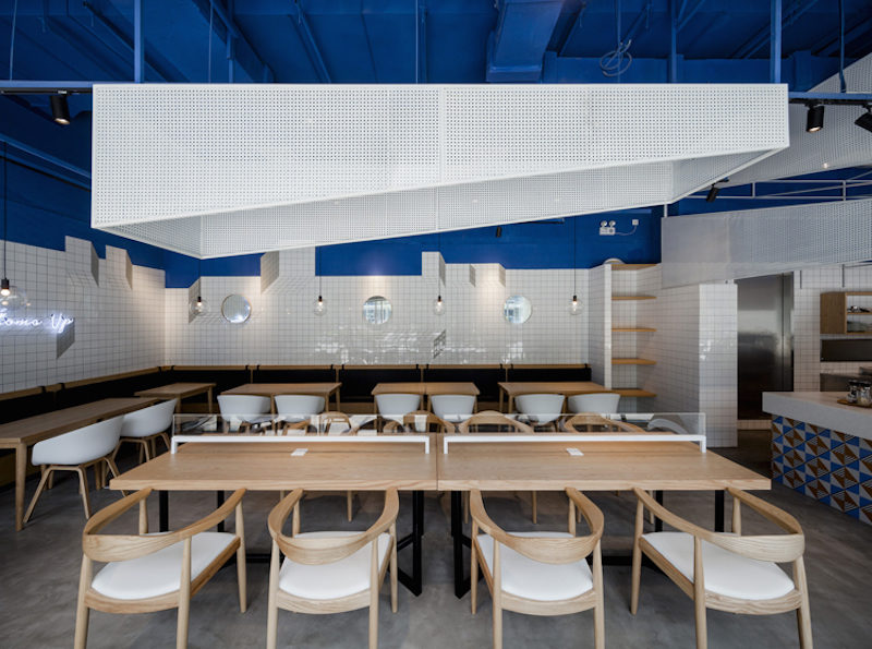 paras cafe in shanghai is inspired by the mediterranean