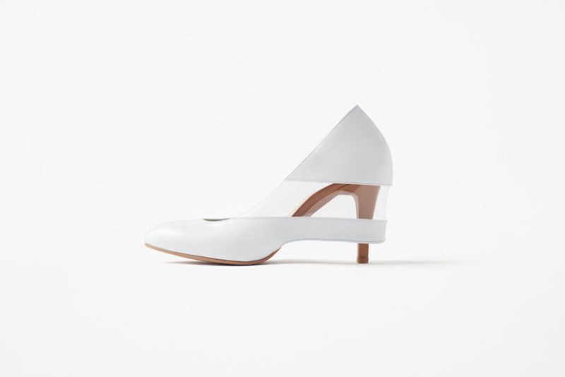 skirt shoes by nendo