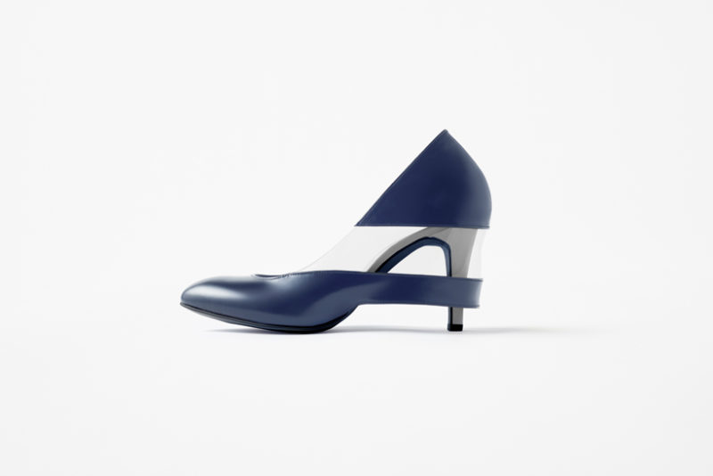 skirt shoes by nendo