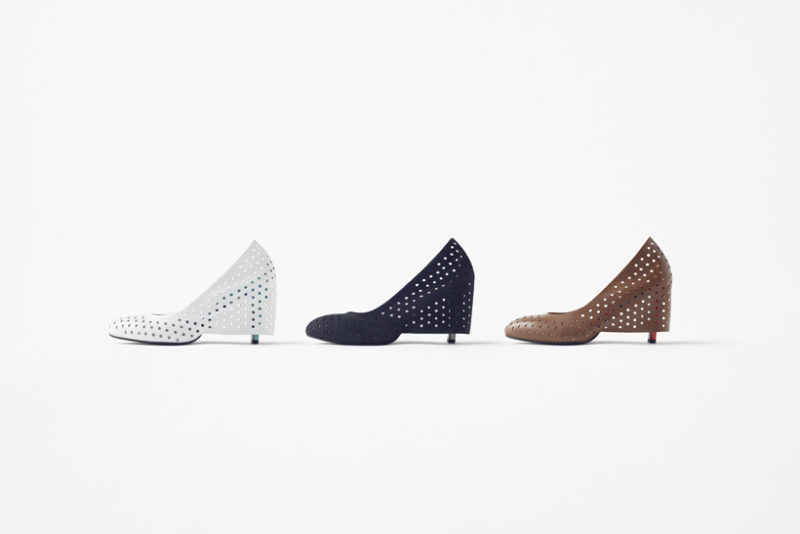 skirt shoes by nendo