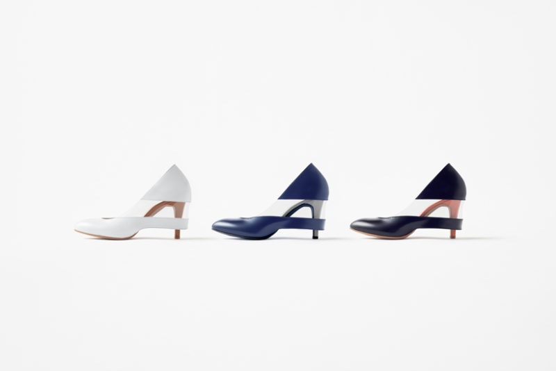 skirt shoes by nendo