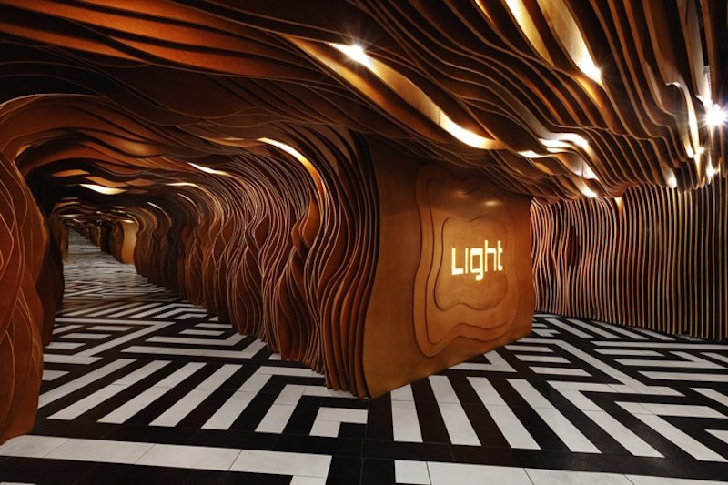 light club by tamen arq in mexico opens the door to new universe