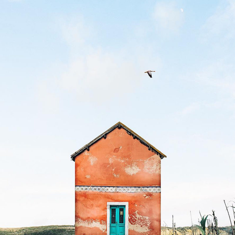 lonely houses photographic series by sejkko
