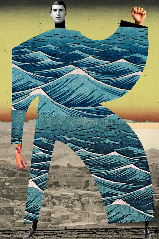collages by johanna goodman