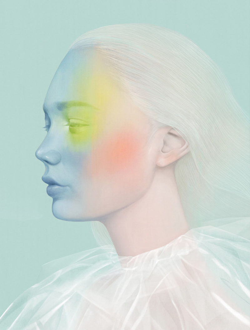 ethearal portraits by hsiao ron cheng